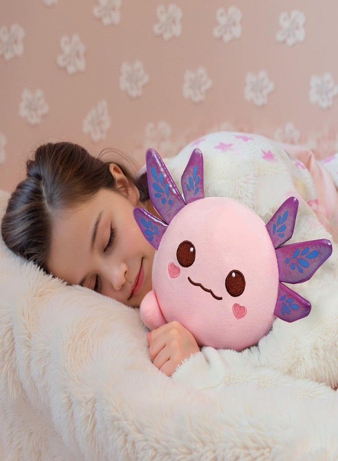 Mewaii Axolotl Plush, Cute Pink Axolotl Stuffed Animal, Soft Plushies Cuddle Pillow, Anime Plushie Doll, Cute Stuff Toys Gift for Girls, Boys and Males (8 Inch) - Image 3